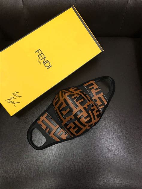 fendi monster face mask